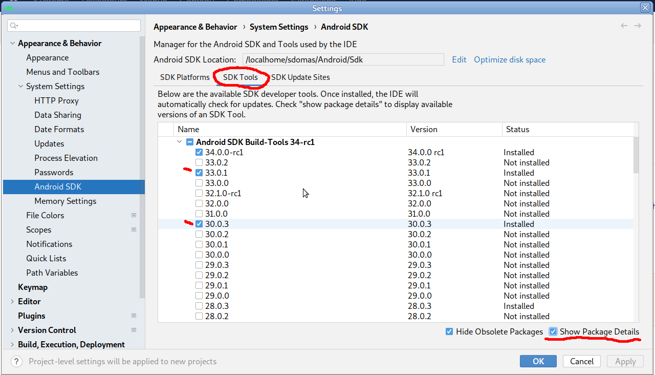 install androidsdk 004
